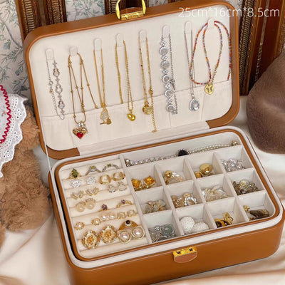 Caja de Almacenamiento Vintage para Joyas de Gran Capacidad - Image 13