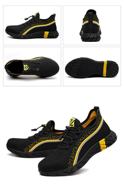 Zapatos de Seguridad Tejidos Transpirables de Corte Bajo - Image 12