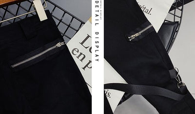 Pantalones Negros Cintura Alta Elásticos Ajustados para Mujer - Image 14