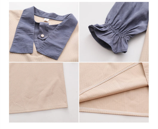 Vestidos para Niñas Grandes - Diseño Falso Dos Piezas Estilo Occidental - Image 8