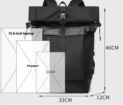 Mochila Profesional Multifuncional para Viajes y Negocios - Image 7