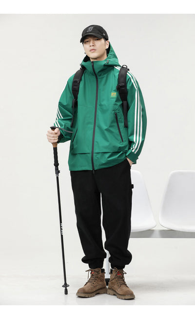 Chaqueta Camisa de Negocios Suelta con Protección Exterior - Image 11