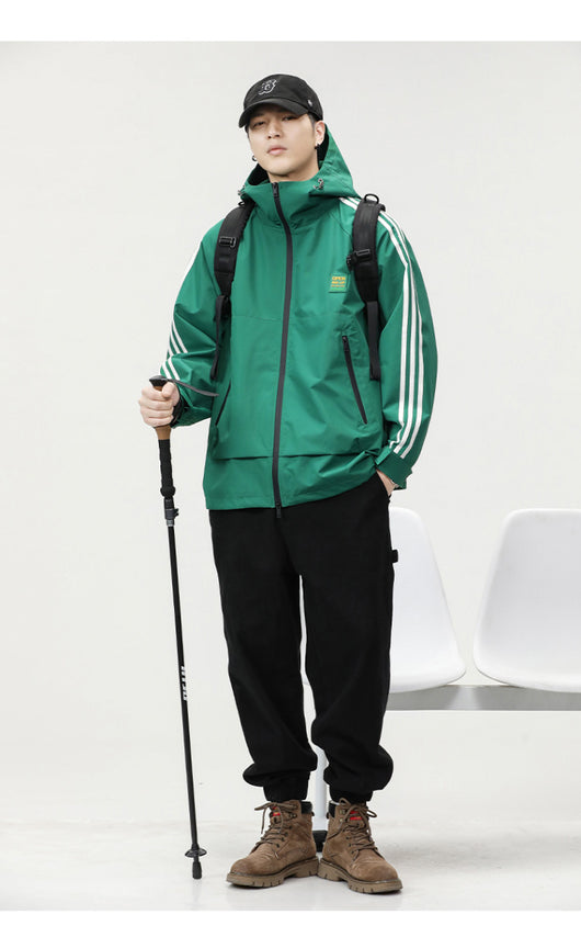 Chaqueta Camisa de Negocios Suelta con Protección Exterior - Image 11