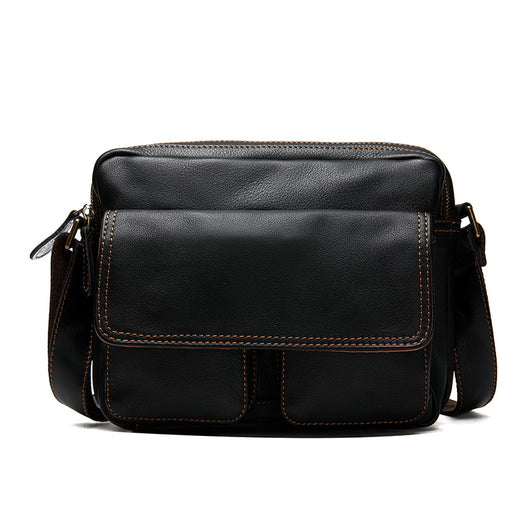 Bolsa Mensajera de Cuero para Hombre - Estilo Casual y Profesional - Image 5