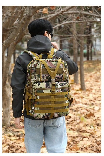 Mochila de Viaje Impermeable Multifuncional para Hombre - Image 10