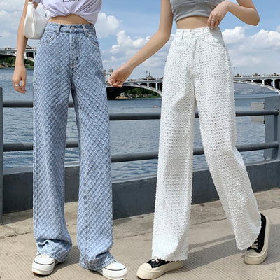 Pantalones Rectos Anchos Estilo Moderno - Image 8