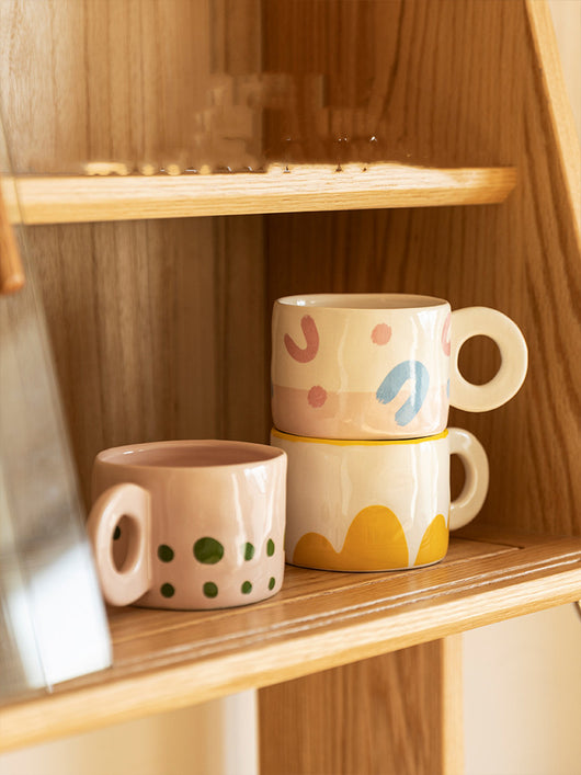 Taza de Oficina Nórdica Creativa para Agua