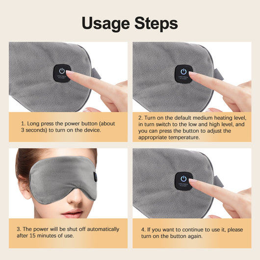 Máscara Térmica Recargable para Ojos con Control Inteligente de Temperatura - Image 10