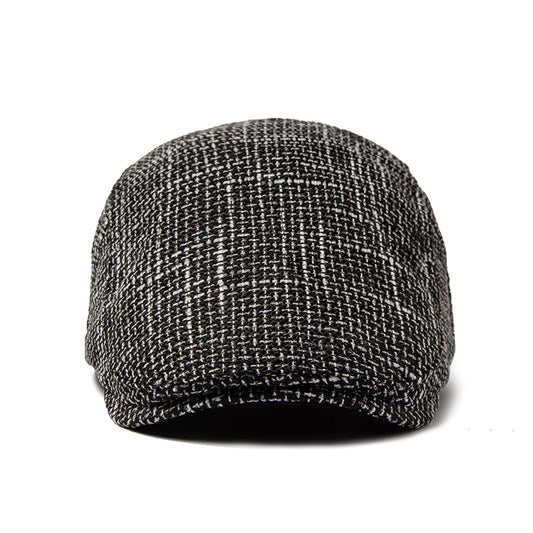 Boina Retro Casual de Algodón y Lino Transpirable para Hombre - Image 2
