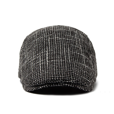 Boina Retro Casual de Algodón y Lino Transpirable para Hombre - Image 2