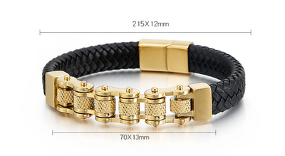 Cadena de Acero Inoxidable Estilo Europeo y Americano para Hombre - Image 6