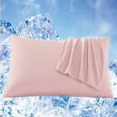 Funda de Almohada Jade Mica Súper Fresca - Algodón Transpirable Sobre