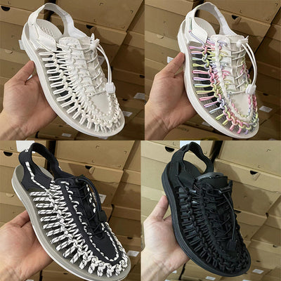 Sandalias Romanas Tejidas con Cordón Ajustable para Hombre y Mujer - Image 22