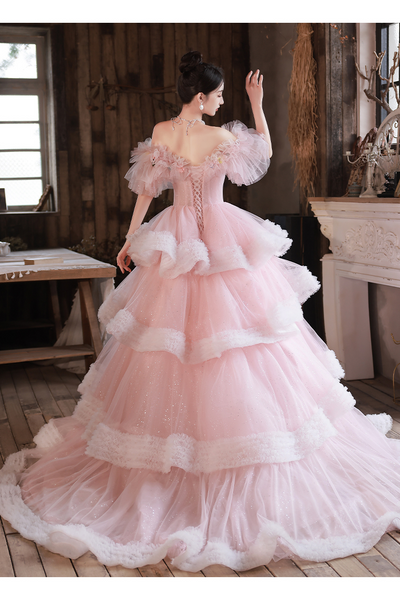 Vestido de Banquete Asimétrico Floral de Alta Gama para Mujer - Image 22