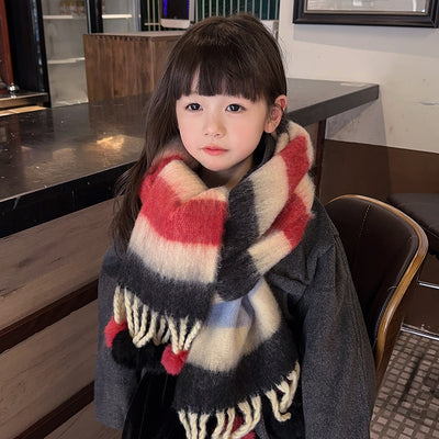Bufanda Infantil Gruesa y Cálida para Otoño e Invierno - Image 10