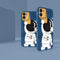 Funda para Celular Patrón Astronautas, Diseño Lateral Suave
