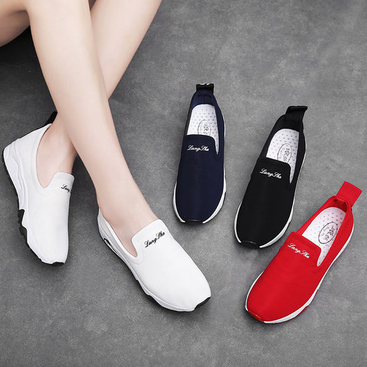 Zapatillas de Lona para Mujer - Zapatos Casuales Cómodos de Altura - Image 14