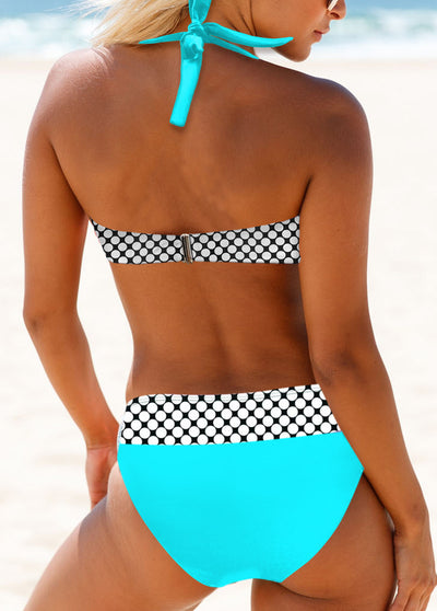 Bikini Triangular Dividido Talla Grande - Estilo Halter Moderno - Image 11