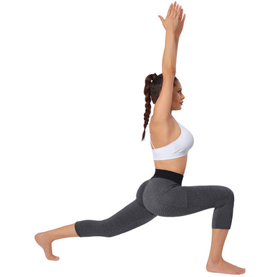 Pantalones de Yoga Cortos y Ajustados Efecto Durazno - Image 30