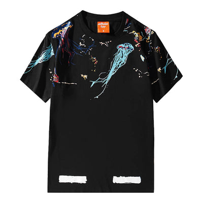 Camiseta Unisex Estampado Graffiti Street Style - Image 5