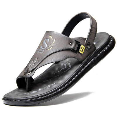 Sandalias Tipo Flip Flop para Hombre con Suela Blanda de Látex - Image 11