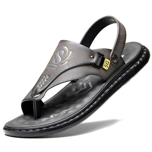 Sandalias Tipo Flip Flop para Hombre con Suela Blanda de Látex - Image 11