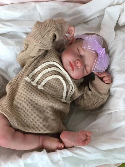 Muñeca Reborn Realista de 49cm con Detalles Auténticos - Image 6