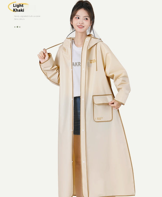 Impermeable Largo Aislante para Autos Eléctricos - Protección Total para Mujeres - Image 17