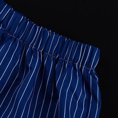 Conjunto Formal Pantalón y Camisa Polo a Rayas - Image 17