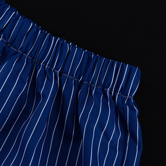 Conjunto Formal Pantalón y Camisa Polo a Rayas - Image 17