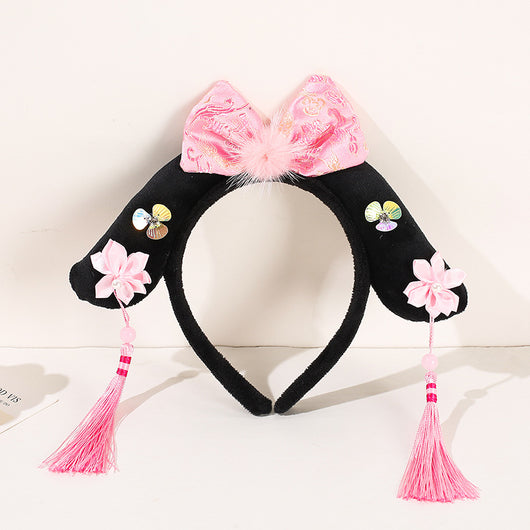 Diadema Princesa Estilo Chino con Borlas Decorativas - Image 13
