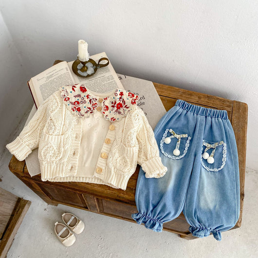 Suéter de Algodón para Bebé y Niño Pequeño - Image 3