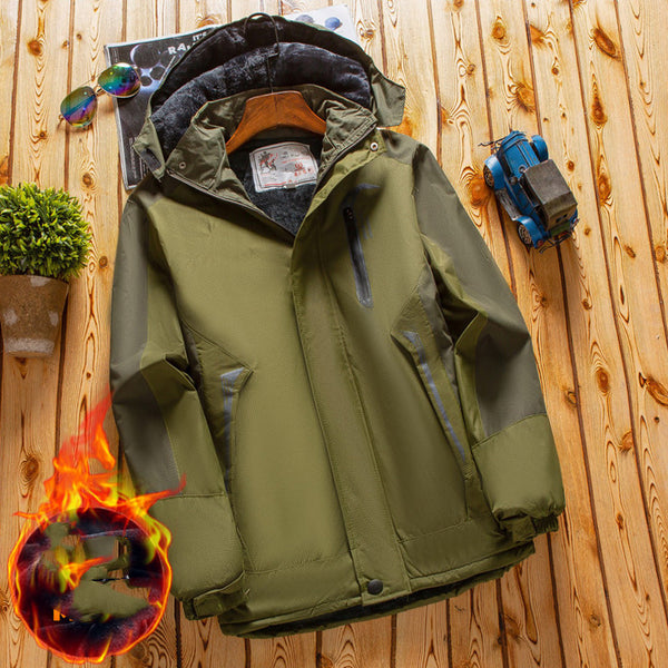 Abrigo Acolchado Cálido para Invierno - Chaqueta Clásica Hombre