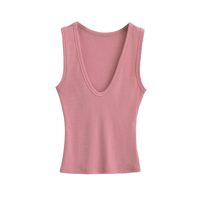 Top Corto Escote en U Profundo para Mujer - Image 6