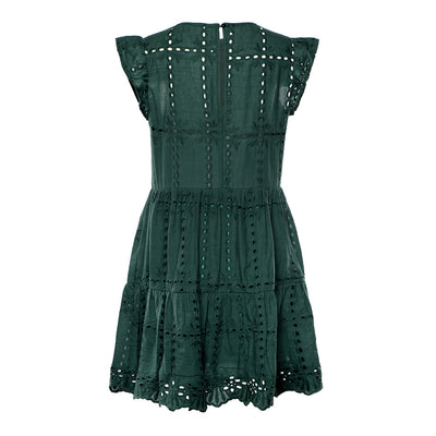Vestido Casual de Algodón con Bordado Calado - Image 47