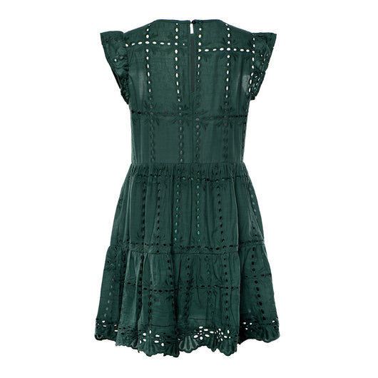Vestido Casual de Algodón con Bordado Calado - Image 47