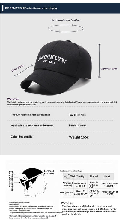 Gorra de Béisbol Protección Solar con Bordado para Hombre - Image 18