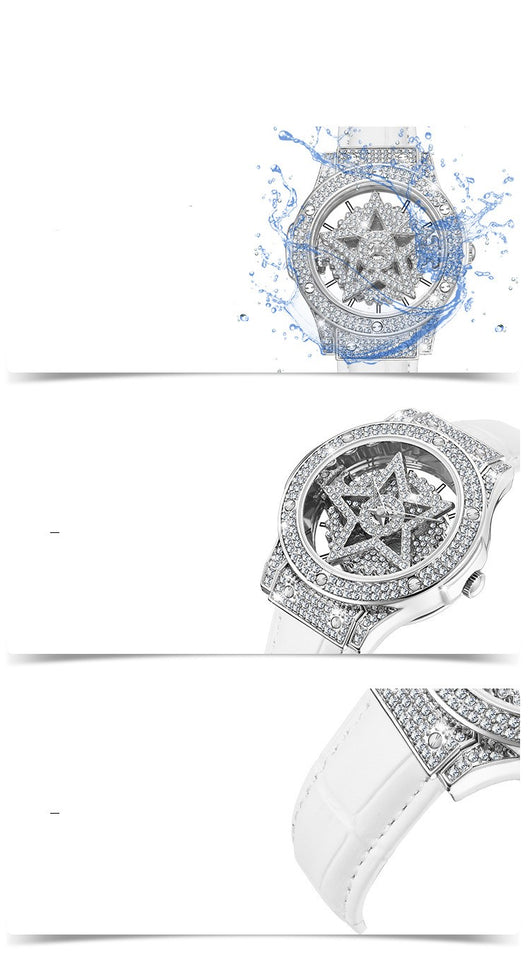 Reloj Hueco con Estrellas de la Suerte - Image 4
