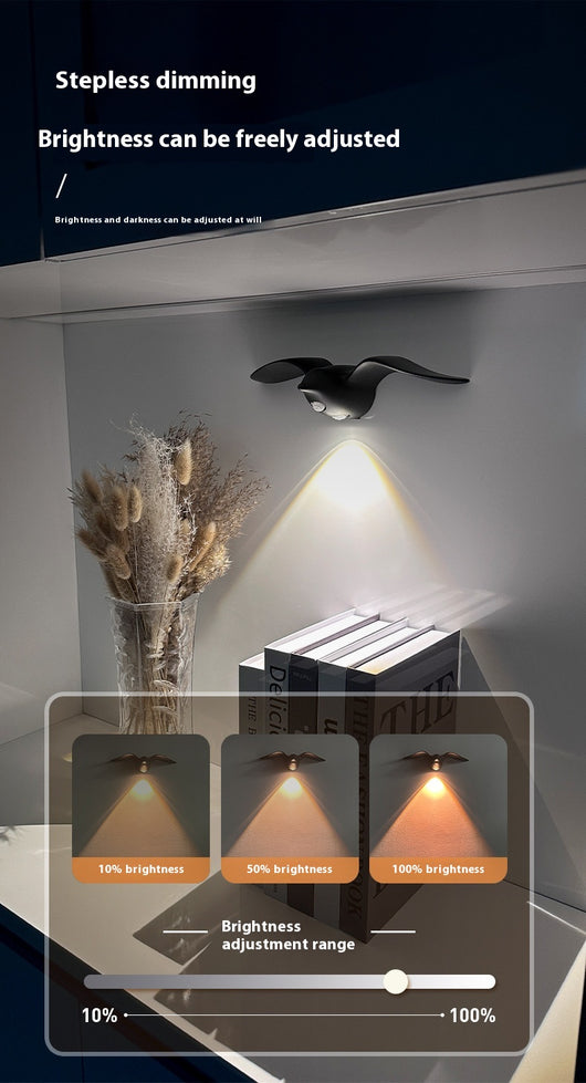 Lámpara LED con Sensor de Movimiento Recargable para Pasillos y Escaleras - Image 7