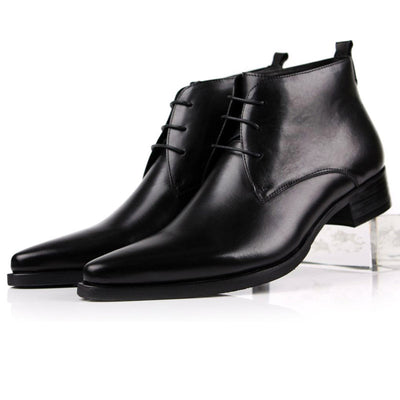 Botas Ejecutivas Altas con Cordones para Hombre - Image 6
