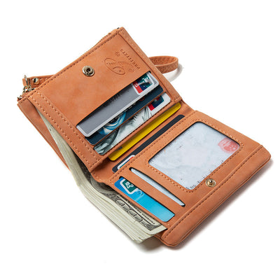 Billetera Corta para Mujer con Acabado Mate Frosted - Image 10