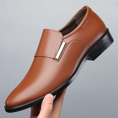 Zapatos Formales de Cuero con Punta Afilada para Hombre - Image 4