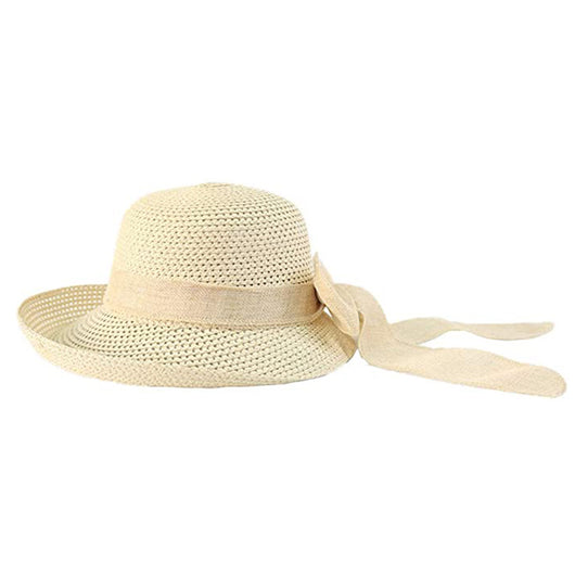Sombrero de Playa Plegable con Moño para Mujer - Image 31