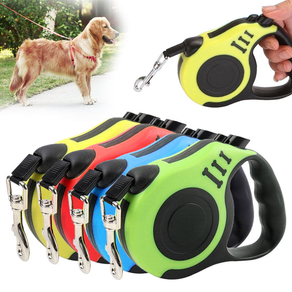 Correa Retráctil Automática para Perros - Set Completo de Tracción