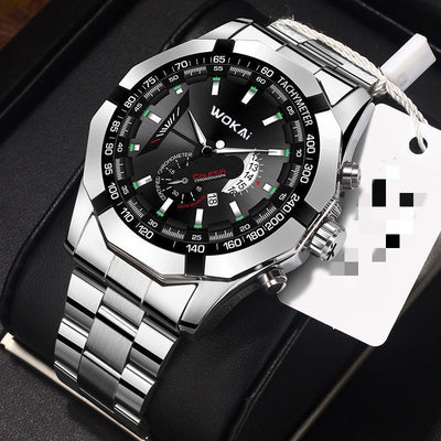 Reloj de Pulsera Calendario Acero Inoxidable - Image 10