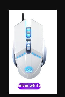 Ratón Gaming Mecánico Silver Eagle G3Pro Silencioso USB con Cable - Image 6