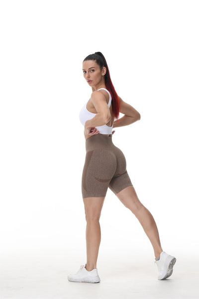 Shorts de Yoga Crescent Lateral Tres Puntos - Image 3