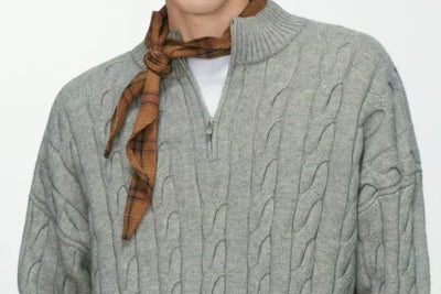 Suéter de Cuello Alto Casual para Hombre - Diseño Moderno y Versátil - Image 18