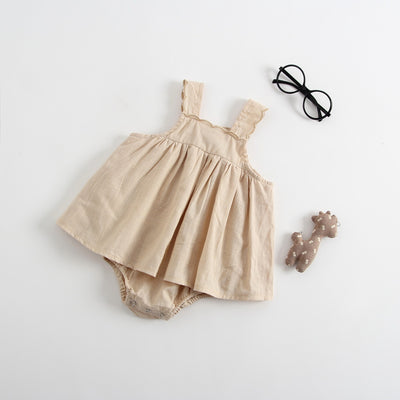 Vestido Enterizo Princesa con Tirantes para Bebé - Image 14