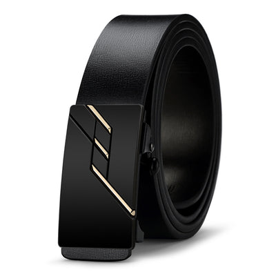 Cinturón de Cuero Automático para Hombre - Hebilla Inteligente Casual y Ejecutivo - Image 6